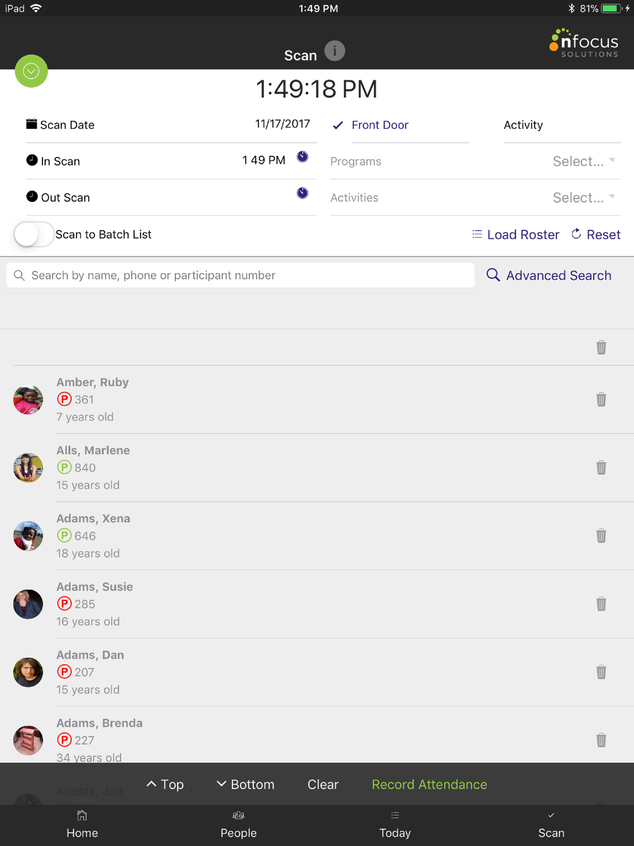 TRAX Attendance Manager