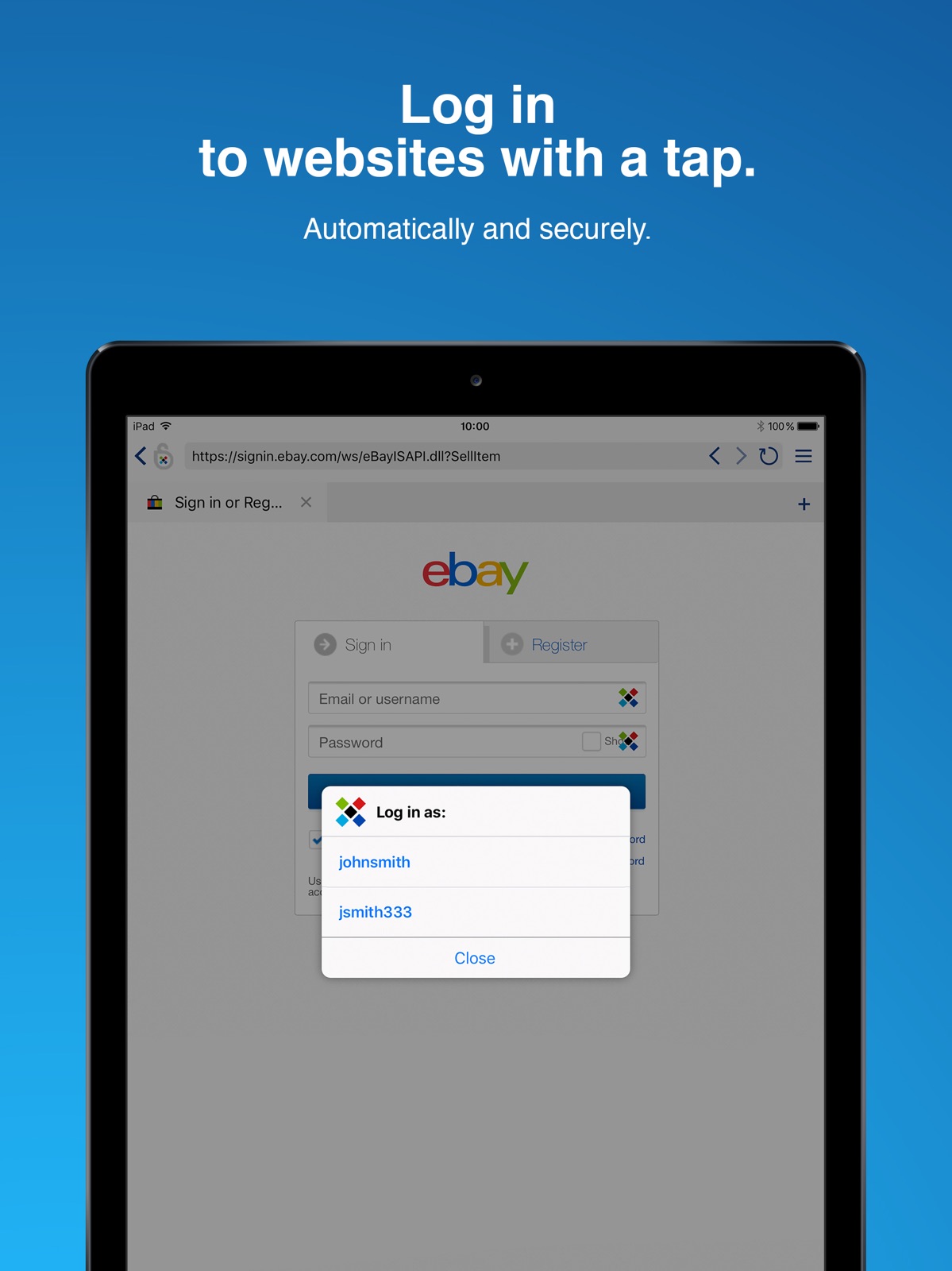 Sticky Password Manager & Safe ipad screenshot 3