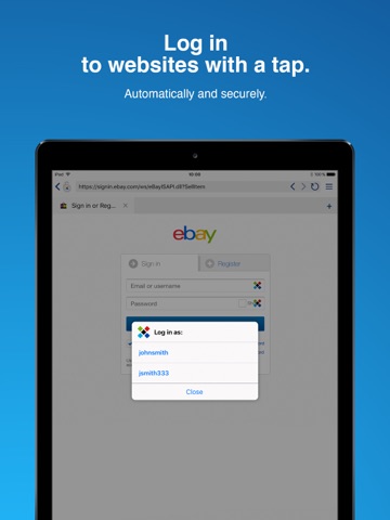 Sticky Password Manager & Safe ipad screenshot 4