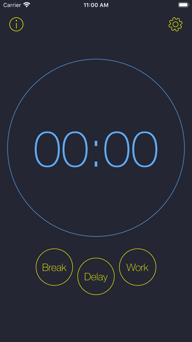 Screenshot #1 pour Orange - Focus Timer