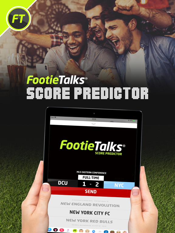 Score Predictor : FootieTalks iPad screenshot 1 - Sports app