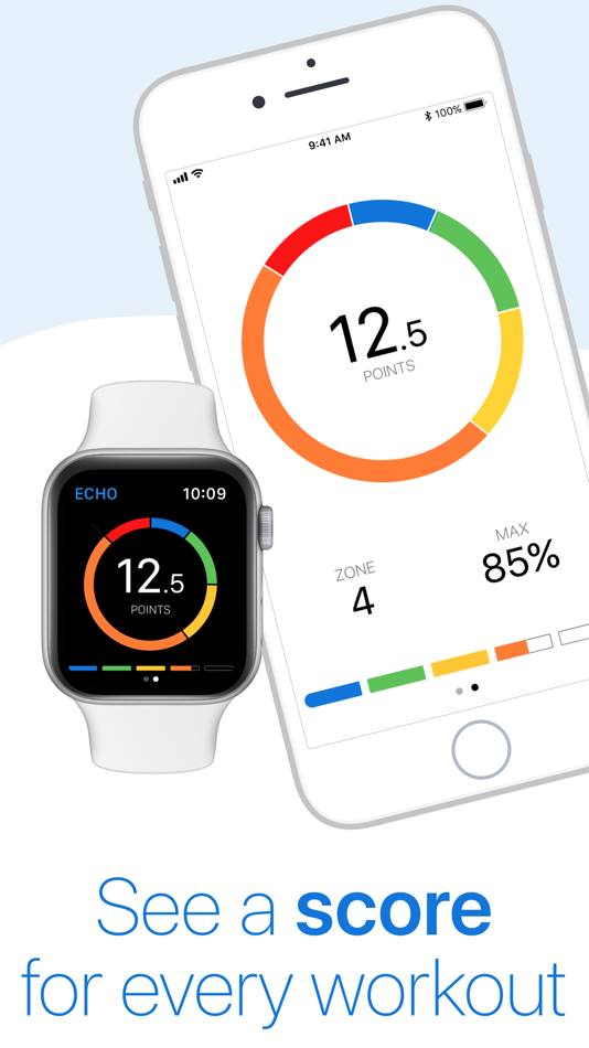 #4. Echo: Watch Heart Rate Monitor (iOS) 来自: Bred Ventures Inc