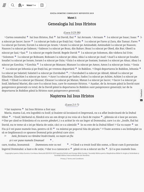 Screenshot #5 pour Biblia Română