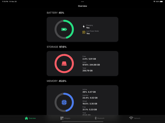 Screenshot #6 pour Battery Widget: System Status