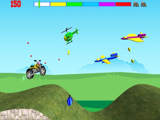 Motorcycle Madness on patrol iPad screenshot