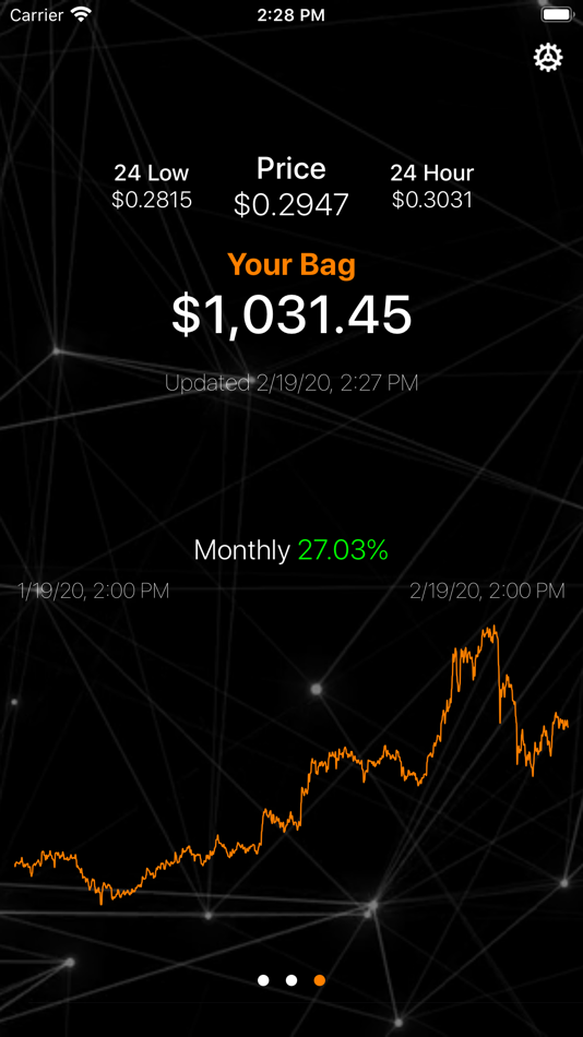 #2. XRP Tracker (iOS) 由: Aaron Rockett