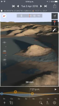 Photographer's Ephemeris 3D iPhone image 2