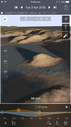 Photographer's Ephemeris 3D screenshot 2