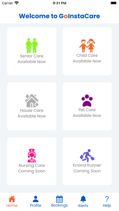 GoInstaCare: Find Home Care Screenshot