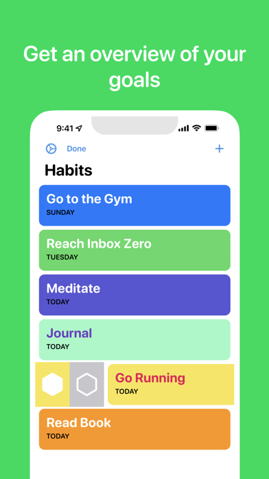 Screenshot #2 pour Habitat - Daily Habit Tracker