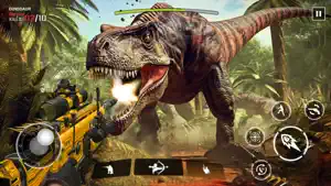 Dino Hunter - dinosaur games screenshot 1