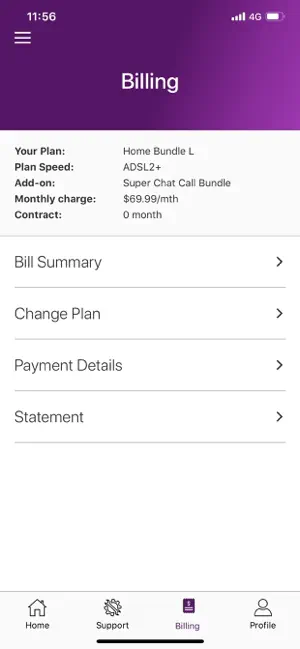 My TPG iPhone screenshot 4