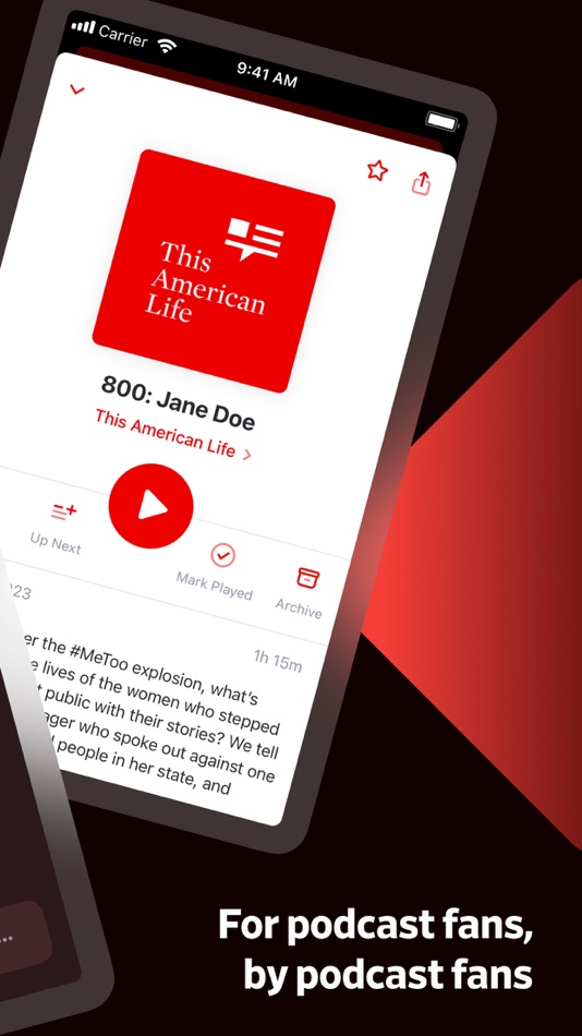 #2. Pocket Casts: Podcast Player (iOS) Podle: Automattic
