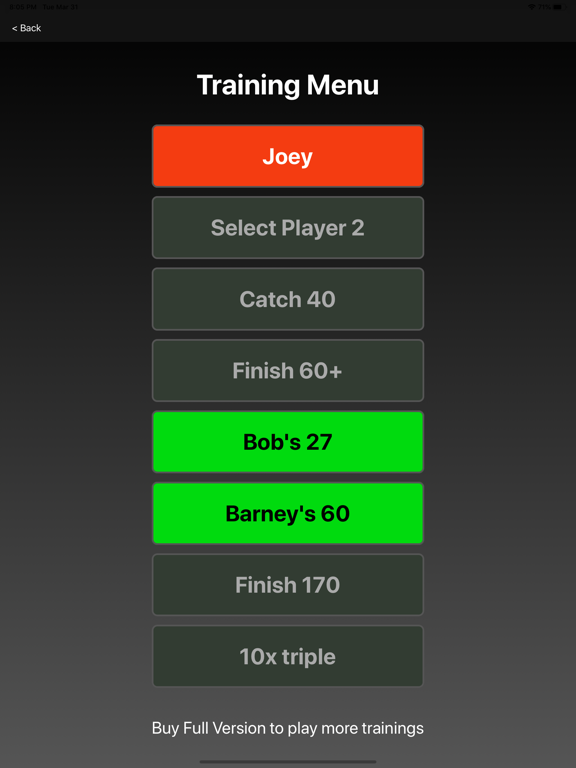 DartCohol Dart Scoreboard Lite iPad screenshot 6 - Sports app