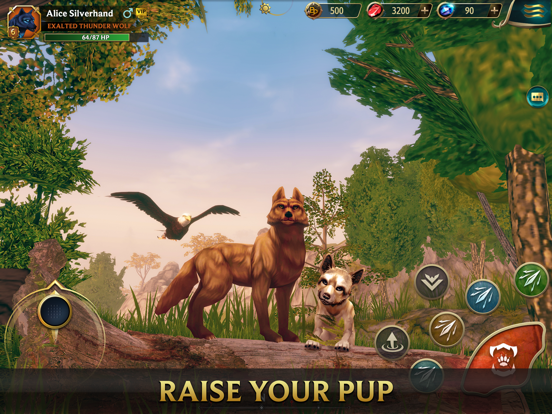 Screenshot #4 pour Wolf Tales - Online RPG Sim 3D