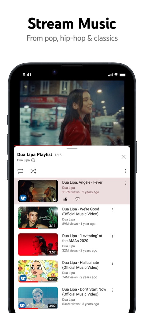YouTube - Personalized Music Streaming