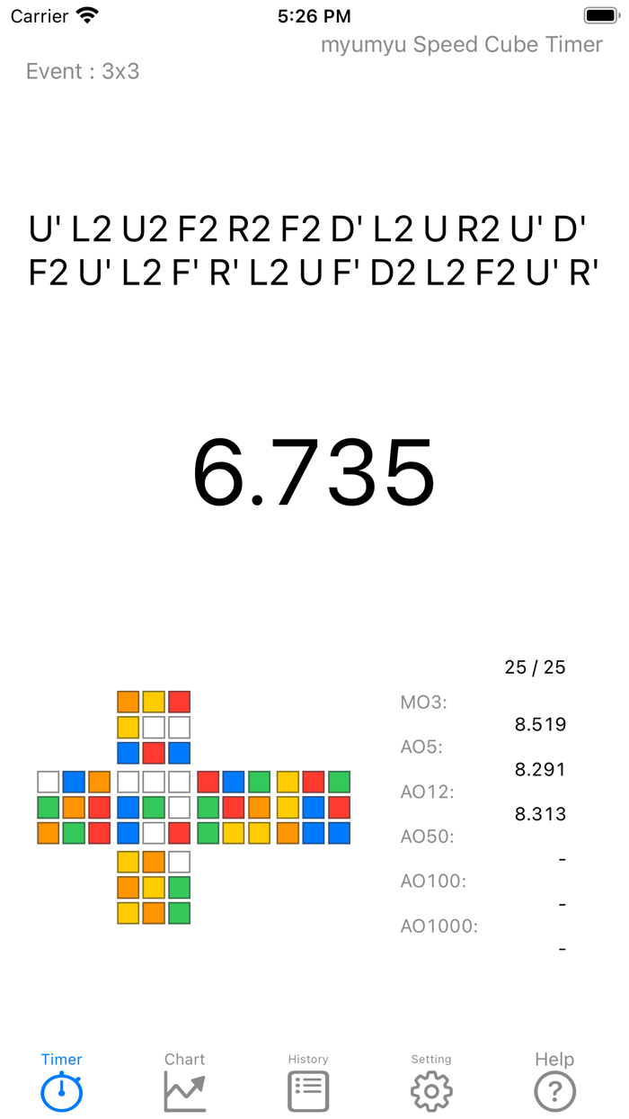 SpeedCubeTimer - myumyuTimer -