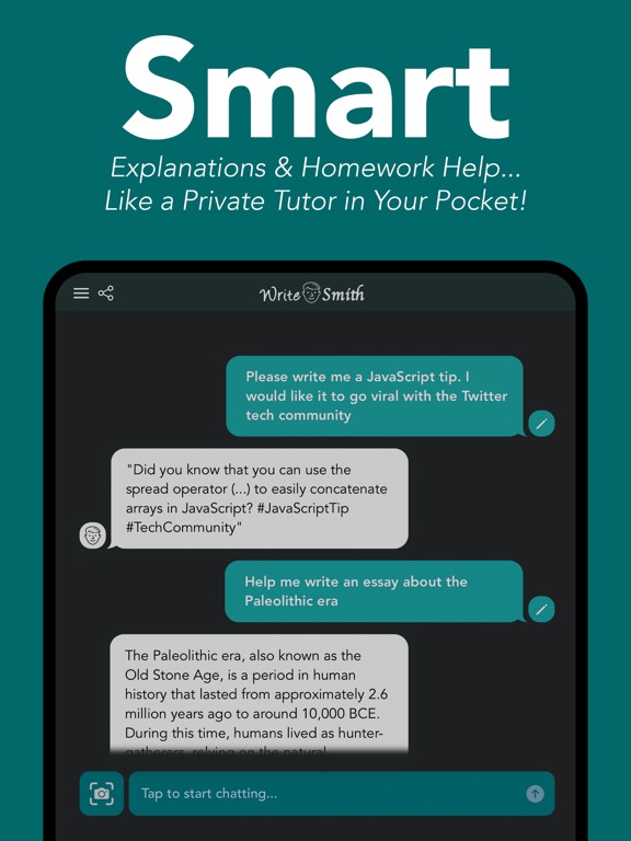 Screenshot #4 pour StudyAI - Web & Photo AI Tutor