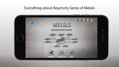 Screenshot #1 pour Reactivity Series of Metals