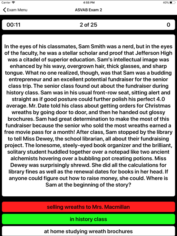 Screenshot #4 pour ASVAB Test Prep 2025-2026