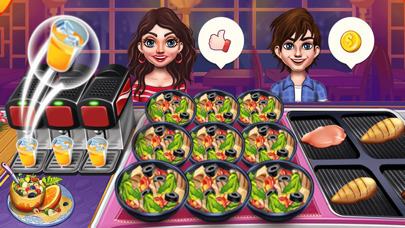 Cooking Stack Restaurant Games Screenshot