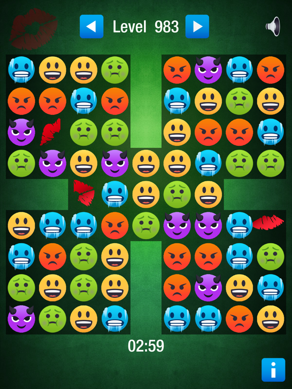Emoji Games: Match 3 iPad screenshot