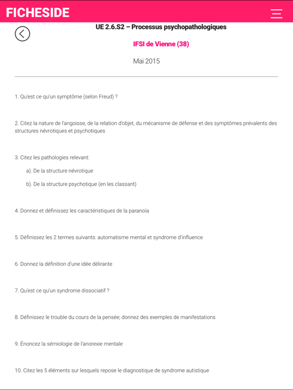 Fiches IDE App Store preview screenshot 8