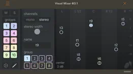 visual mixer iPhone Captures Décran 1