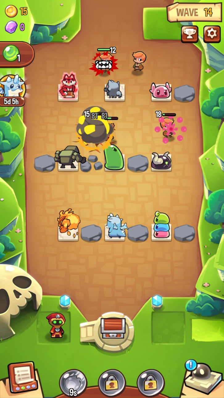 Summoners Greed: Idle TD Tower Hack screenshot 7 - iOS game interface