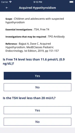 MedEClasses Endocrinology screenshot 4