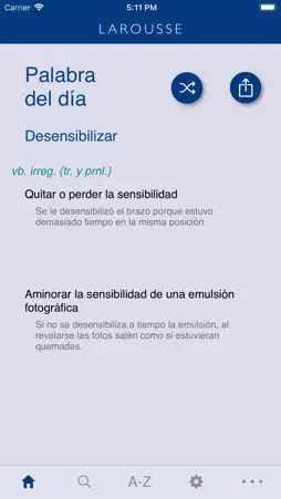 Larousse Spanish Basic screenshot 2
