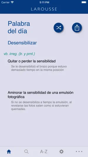 Larousse Spanish Basic screenshot 2