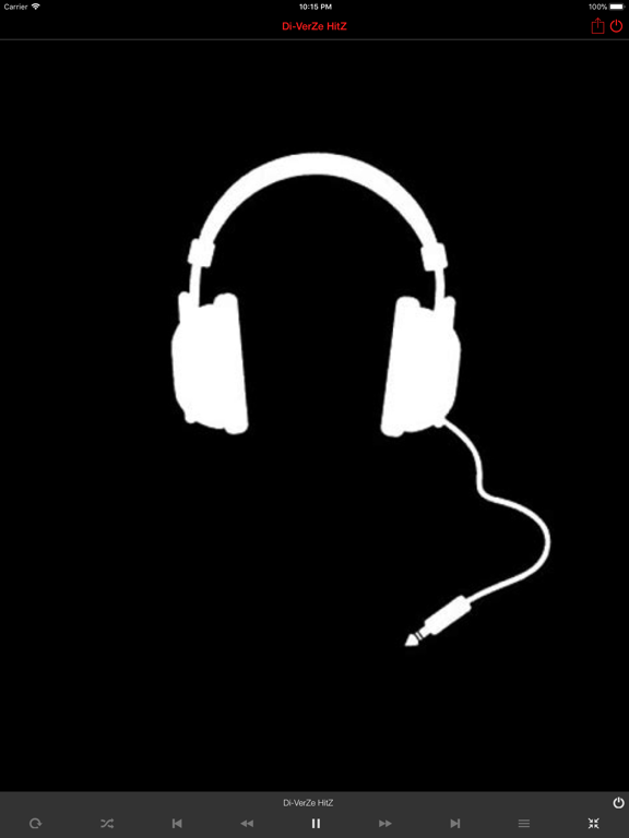Di-VerZe HitZ iPad screenshot 2 - Music app