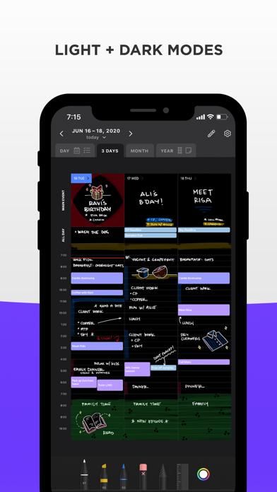 Screenshot #3 pour Pencil Planner & Calendar Pro