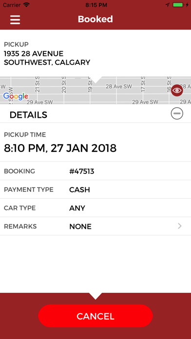 App screenshot