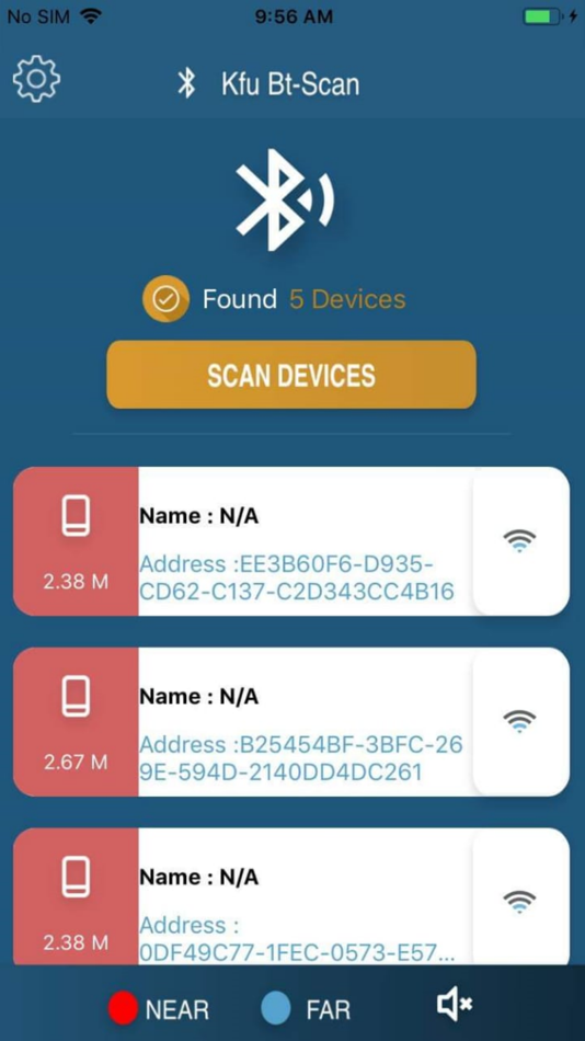#2. KFU BT SCAN (iOS) 由: King Faisal University - جامعة الملك فيصل
