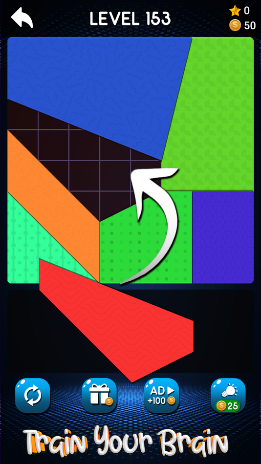 #3. Pazzel: New Tangram Puzzles (iOS) 由: Nguyen Thanh Nam