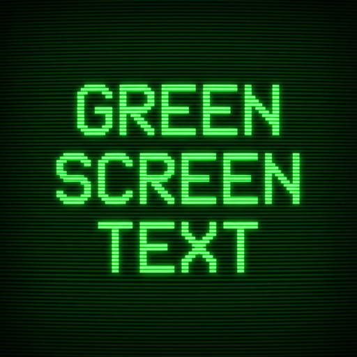 Green Screen Text Messages App Icon - Benjamin Cummins