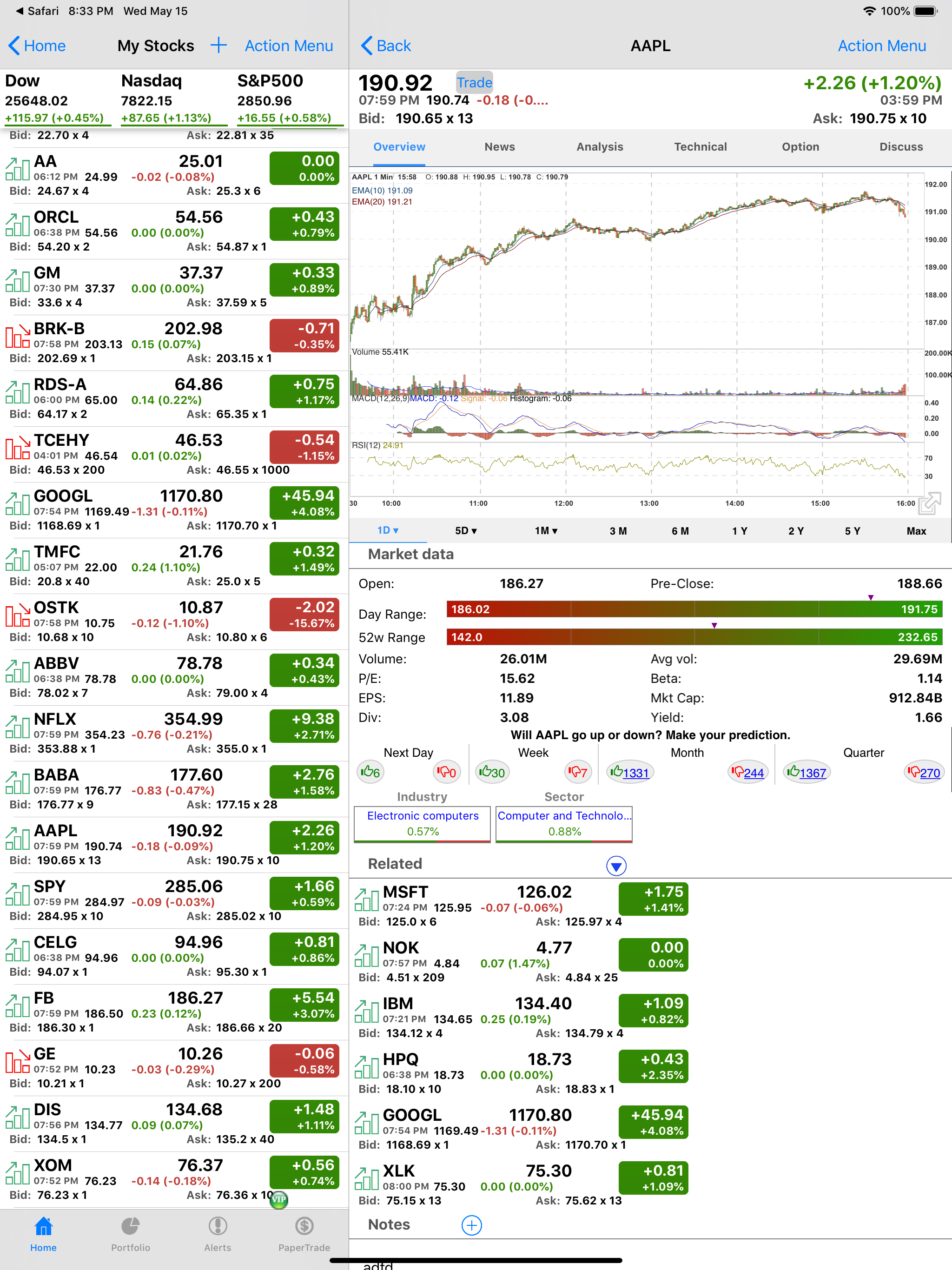 Stocks Tracker:Real-time stock screenshot 13