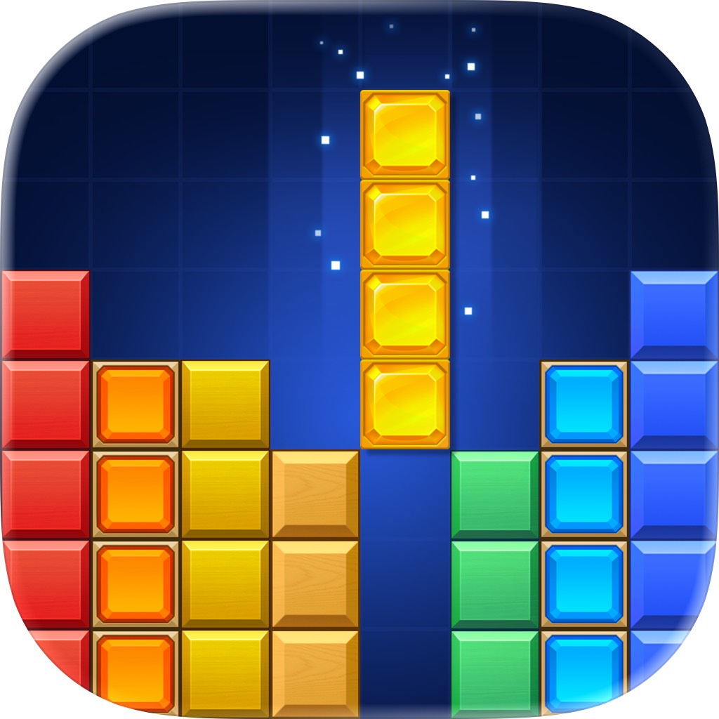 Apple App Store cover for Block Puzzle - Texture Blast