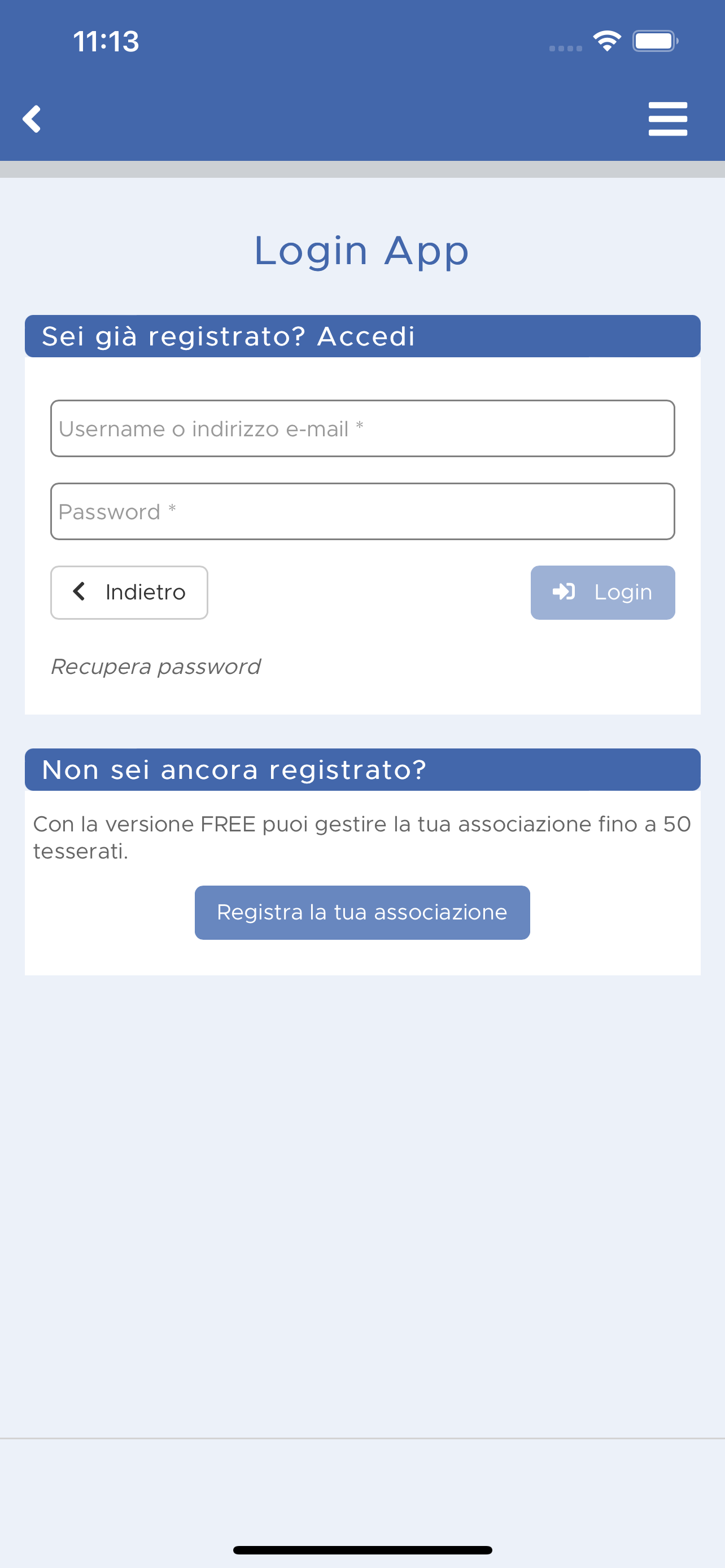 AssociazioneInCloud
