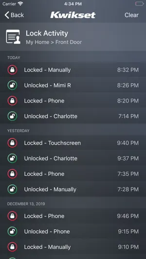 Kwikset Premis Smart Lock screenshot 4