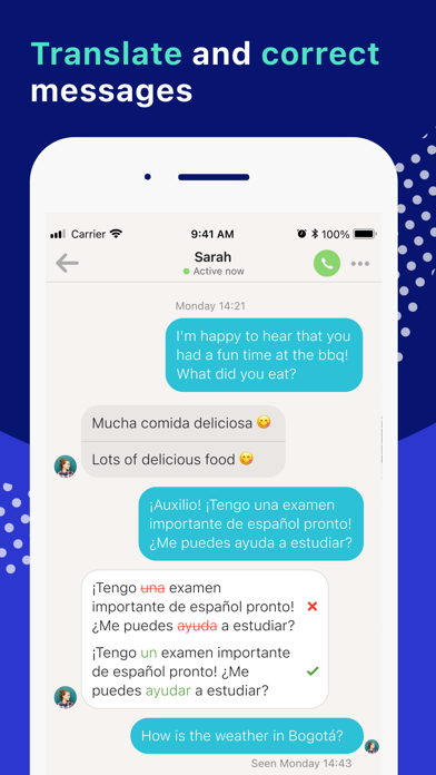 Tandem: Conversation exchange Screenshot