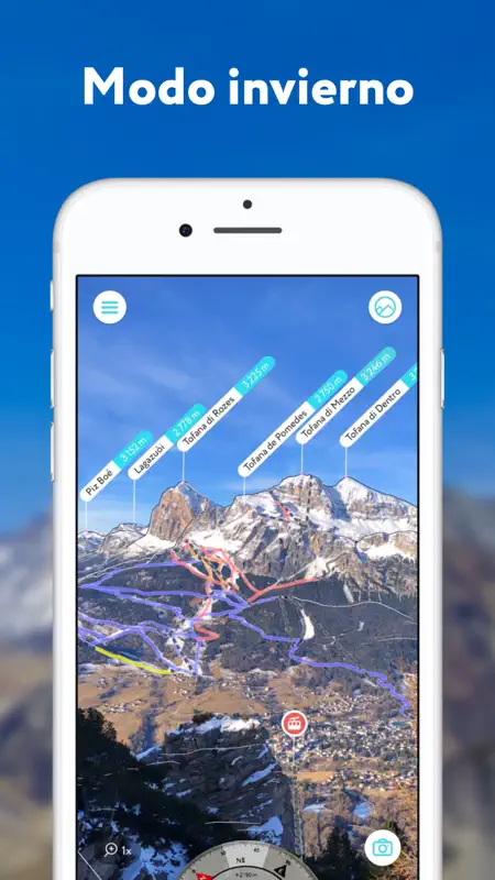 Esquí y senderismo – PeakVisor screenshot 9 of 9