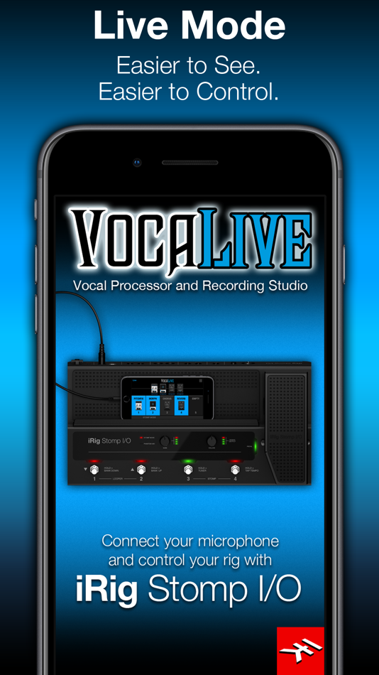 #5. VocaLive CS (iOS) 由: IK Multimedia US, LLC