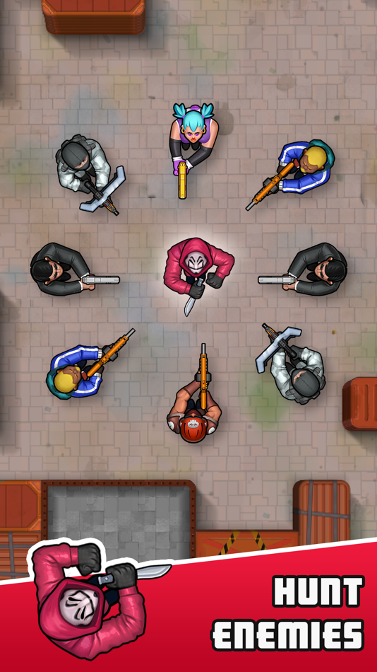 #2. Hunter Assassin (iOS) 由: RUBY OYUN VE YAZILIM DANISMANLIK SANAYI TICARET ANONIM SIRKETI