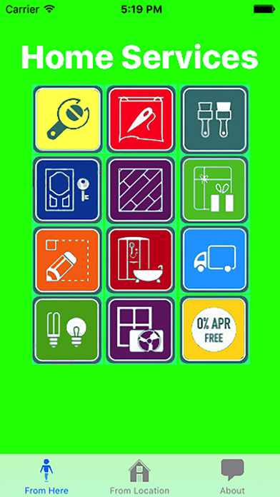 Screenshot #1 pour Home Service Finder