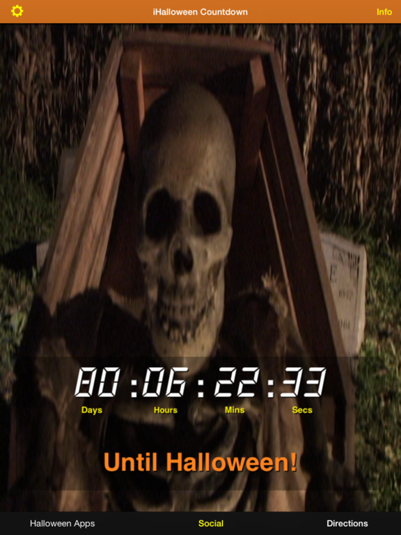 iHalloween Countdown iPad screenshot 10 - Entertainment app