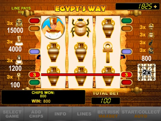 Casino Lucky Pharaoh Slots iPad screenshot