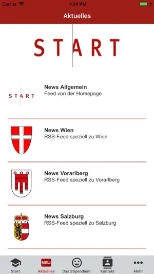 START-Stipendium Österreich screenshot 3